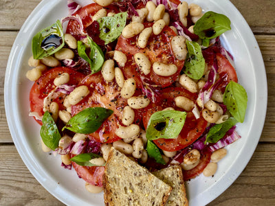5. White Bean Caprese