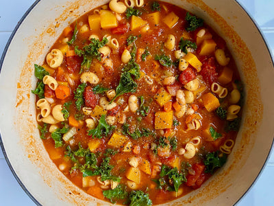 5. Fall Harvest Minestrone Soup