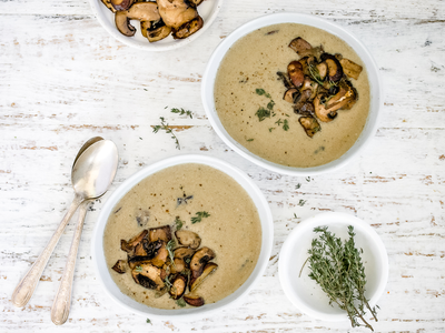 5. Creamy Mushroom Soup