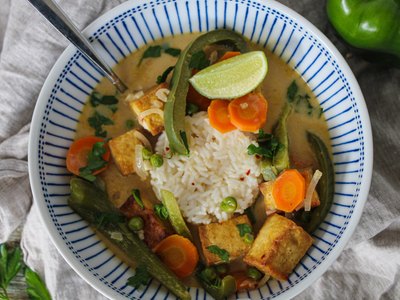 1. Coconut Lime Tofu