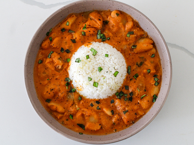 1. Tomato Basil Butter Beans