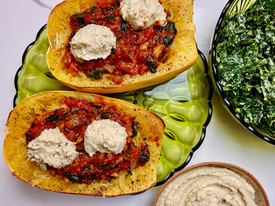 4. Lasagna Baked Spaghetti Squash