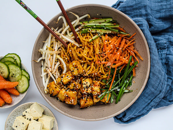 3. Orange Sesame Noodle Bowl