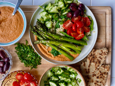 5. Mediterranean Romesco Platter
