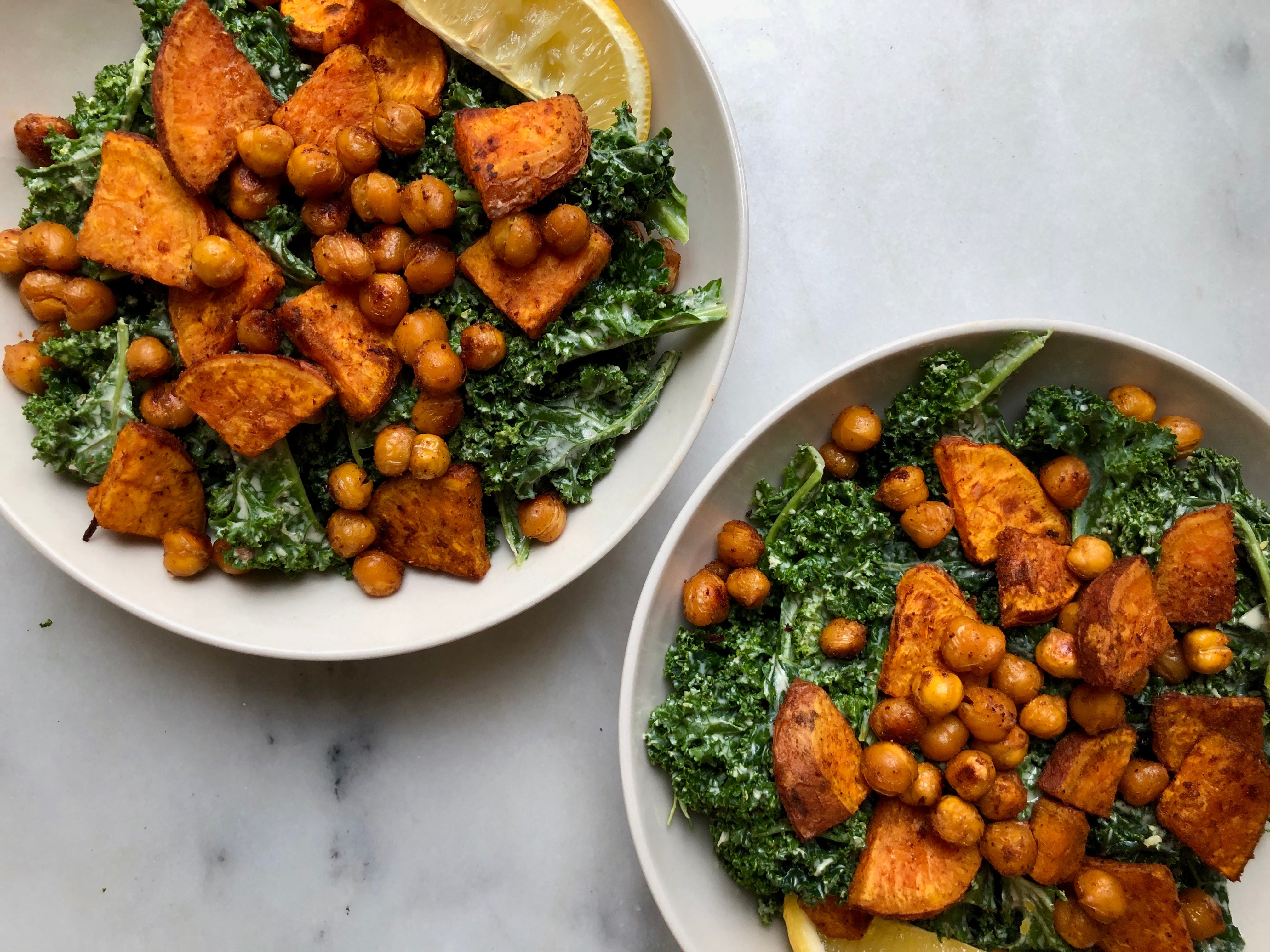 Tahini Caesar Salad Plant Based Meal Kits Crisper