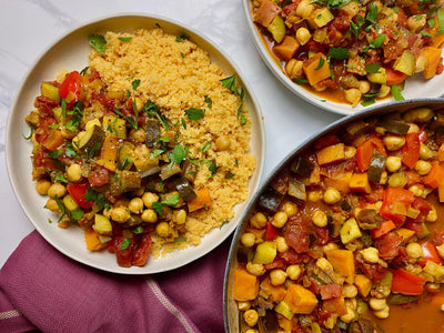 4. Vegetable Tagine with Couscous