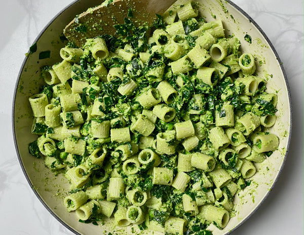 Super Green Pesto Pasta