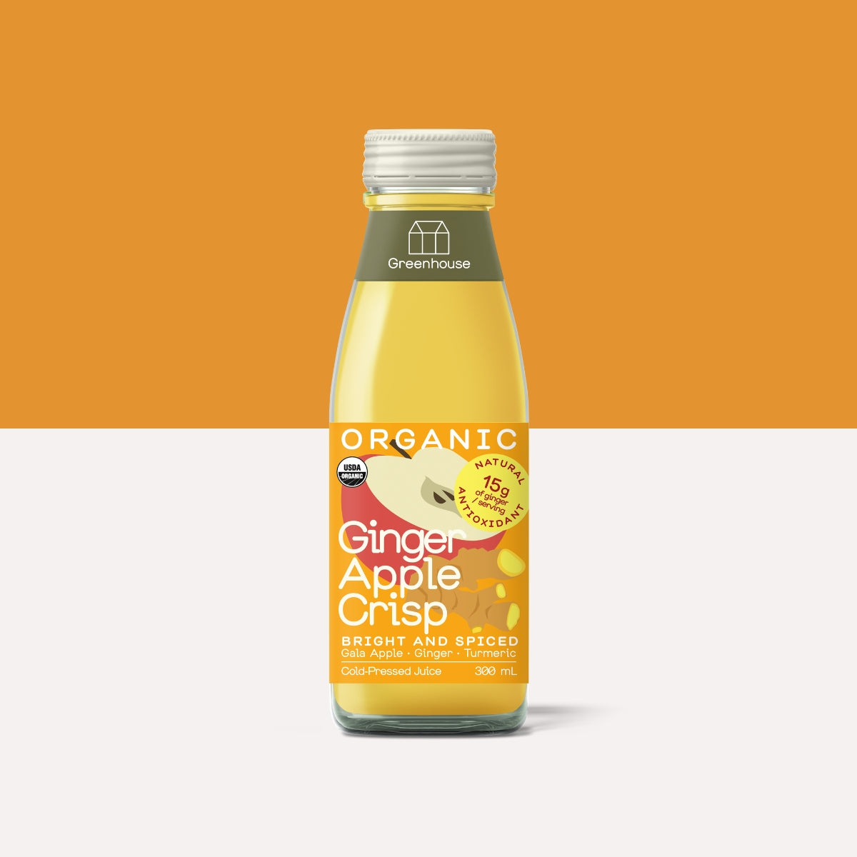 Greenhouse - Ginger Apple Crisp Cold-Pressed Juice