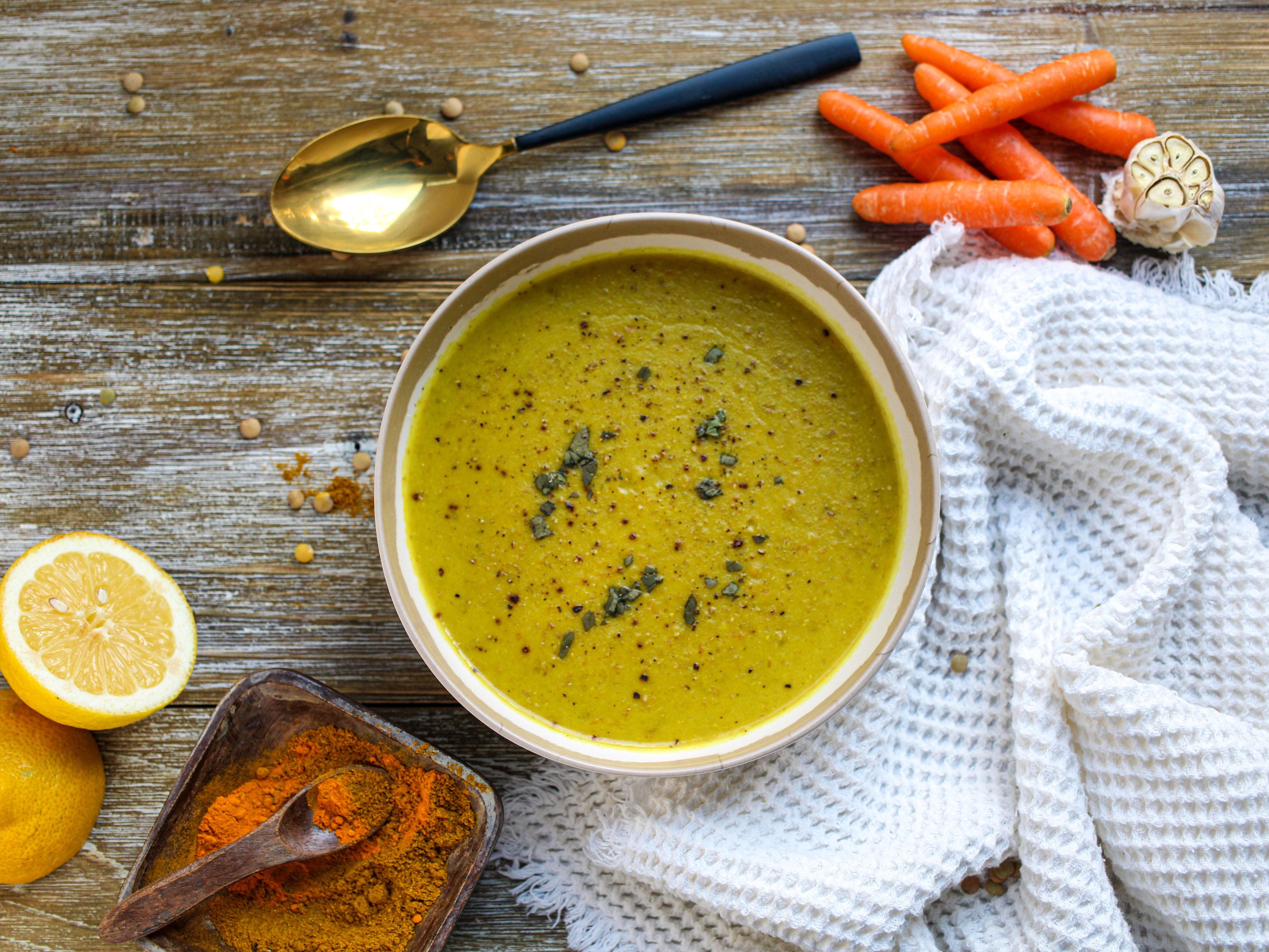 5. Curried Lentil Soup – Crisper